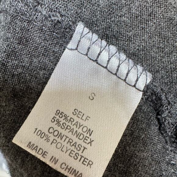 Maurices Charcoal Gray Sleeveless Empire Dress - Picture 6 of 7